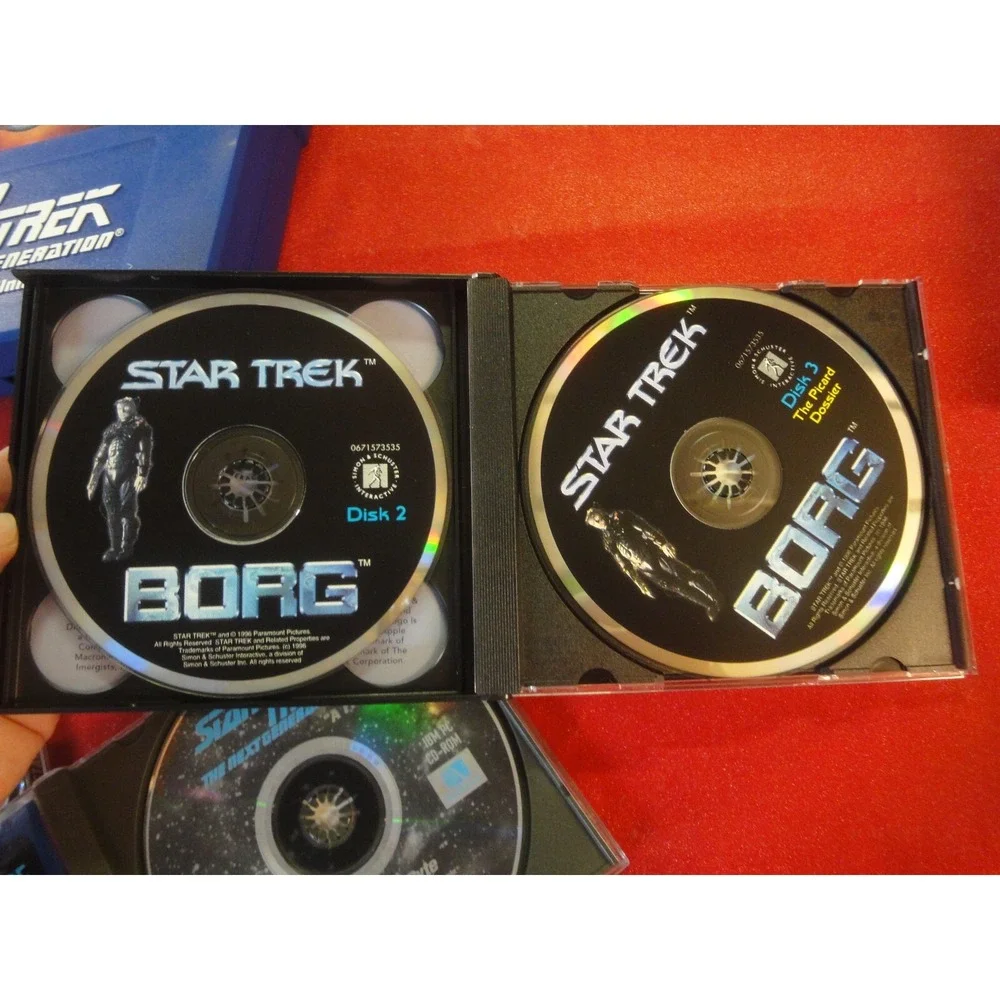 5 Star trek vintage PC game lot Deep space nine next generation pinball Klingon